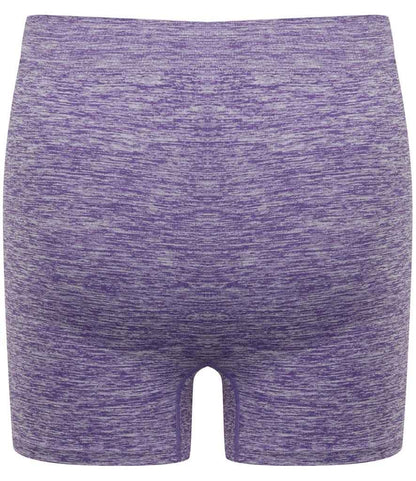 Tombo Tombo Ladies Seamless Shorts - Purple Marl (TL301)
