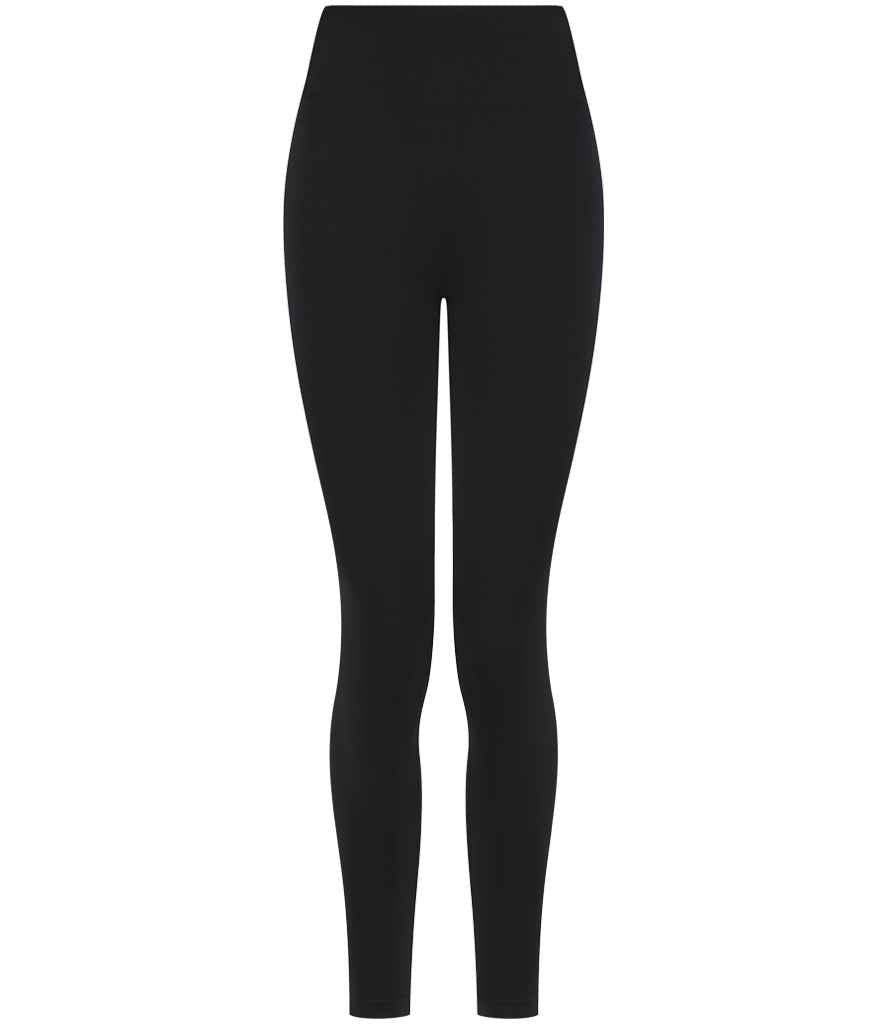 Tombo Tombo Ladies Sculpting Leggings - Black (TL331)