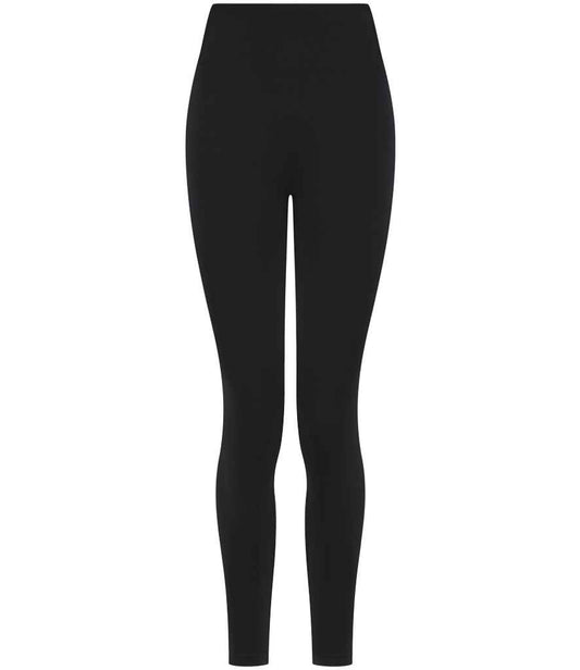 Tombo Tombo Ladies Sculpting Leggings - Black (TL331)