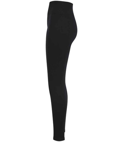 Tombo Tombo Ladies Sculpting Leggings - Black (TL331)