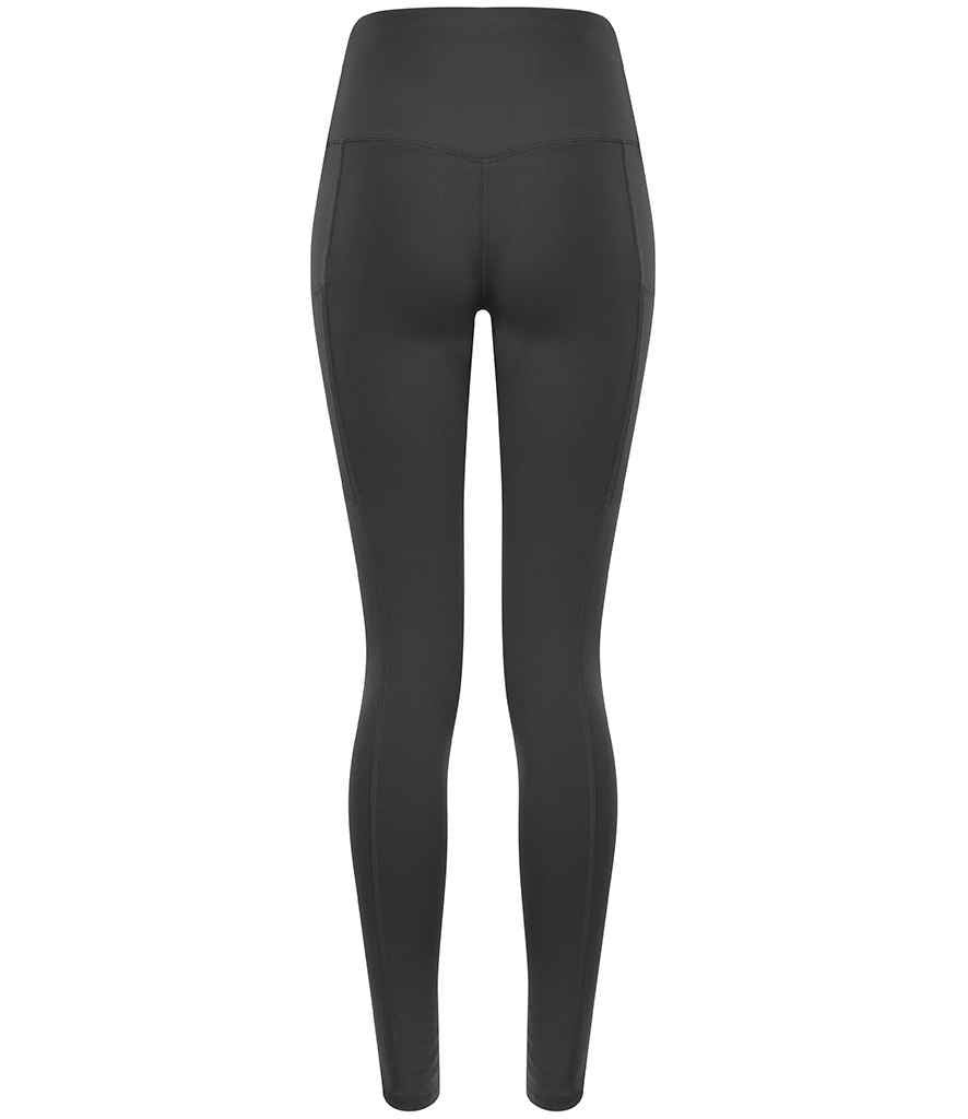 Tombo Tombo Ladies Core Pocket Leggings - Charcoal (TL370)
