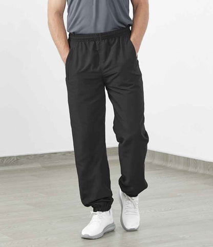 Tombo Tombo Cuffed Track Pants - Black (TL47)