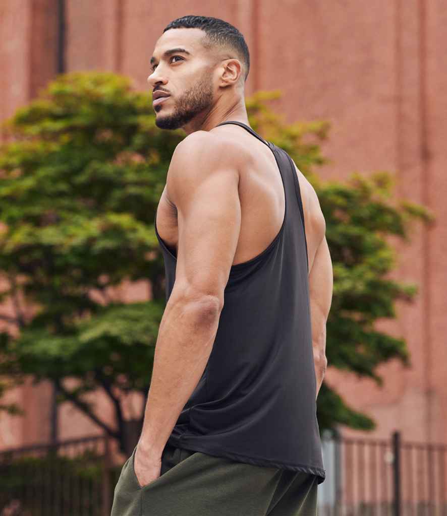 Tombo Tombo Muscle Vest - Black (TL504)