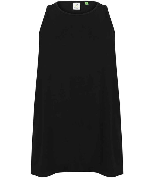 Tombo Tombo Ladies Open Back Vest - Black (TL507)