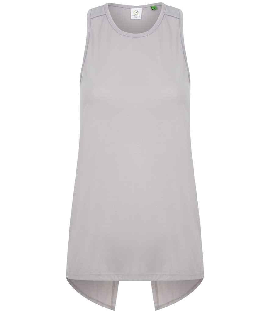 Tombo Tombo Ladies Open Back Vest - Light Grey (TL507)
