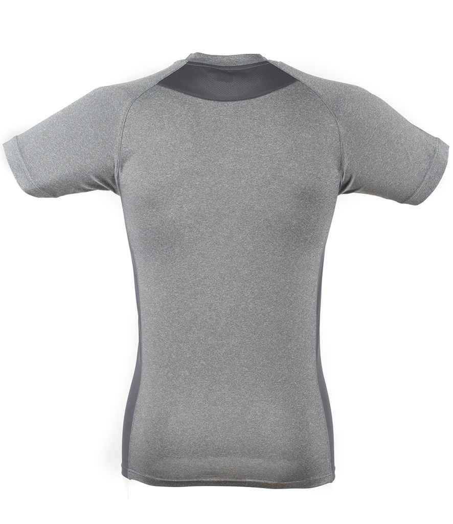 Tombo Tombo Slim Fit T-Shirt - Grey Marl/Grey (TL515)