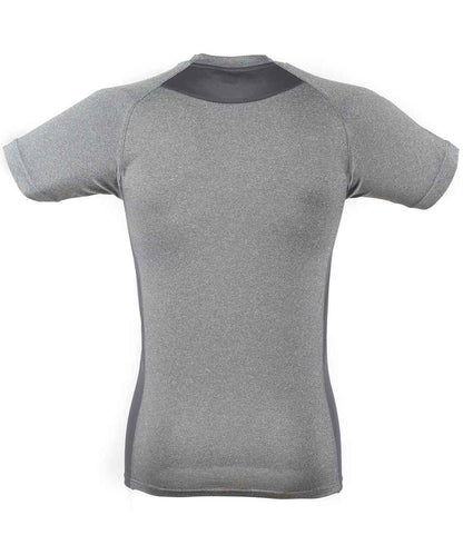 Tombo Tombo Slim Fit T-Shirt - Grey Marl/Grey (TL515)