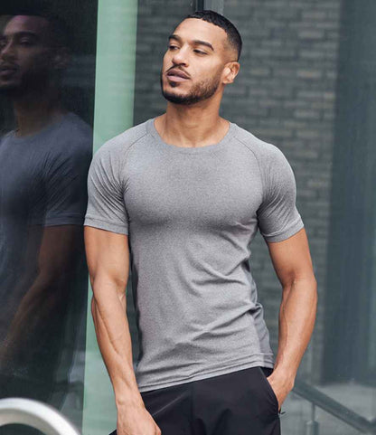 Tombo Tombo Slim Fit T-Shirt - Grey Marl/Grey (TL515)