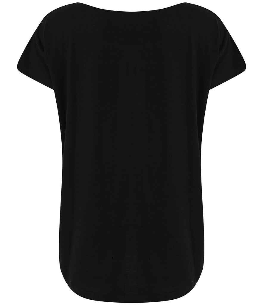 Tombo Tombo Scoop Neck T-Shirt - Black (TL527)