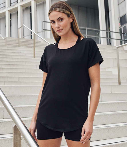 Tombo Tombo Scoop Neck T-Shirt - Black (TL527)