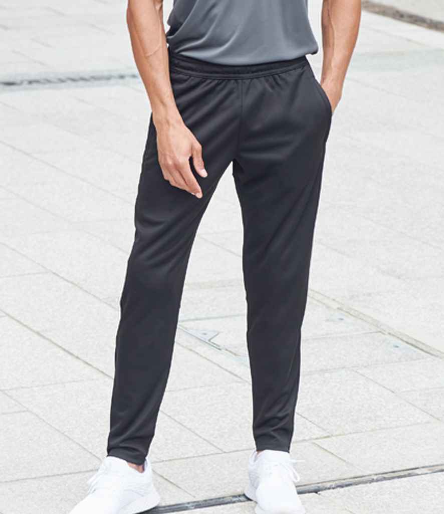 Tombo Tombo Slim Leg Training Pants - Black (TL580)