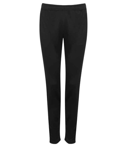 Tombo Tombo Ladies Slim Leg Training Pants - Black (TL581)