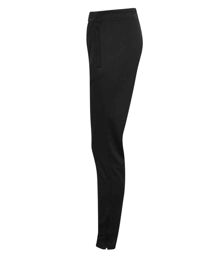 Tombo Tombo Ladies Slim Leg Training Pants - Black (TL581)