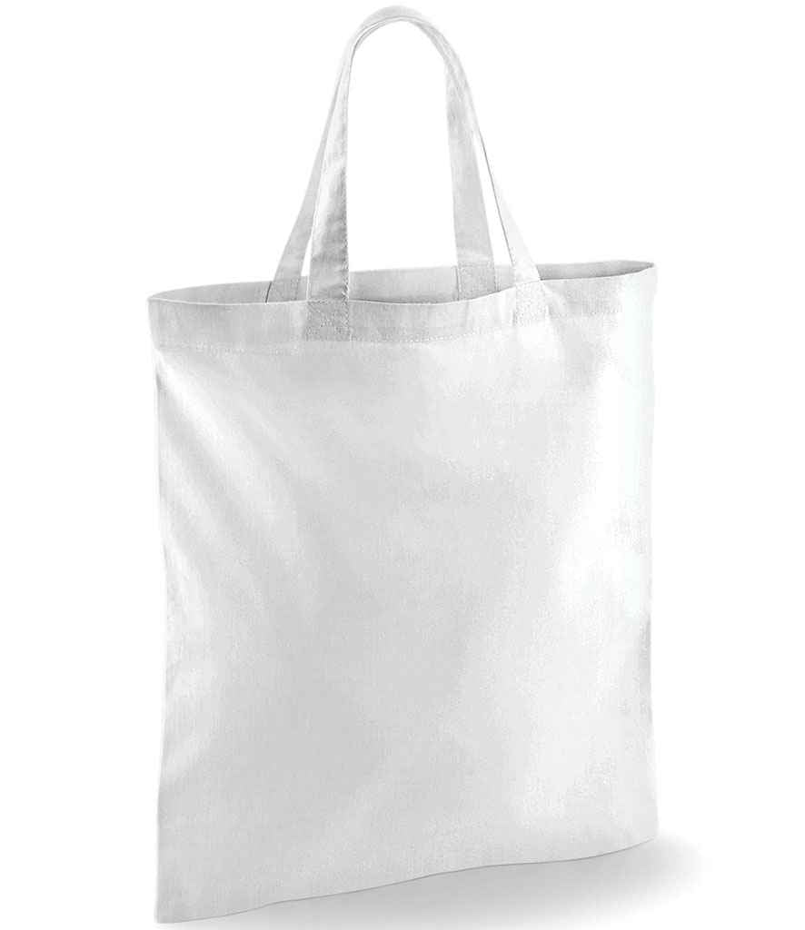 Westford Mill Bag For Life - Short Handles - White (W101S)