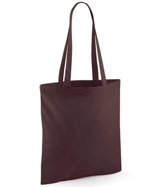Westford Mill Bag For Life - Long Handles - Chocolate (W101)