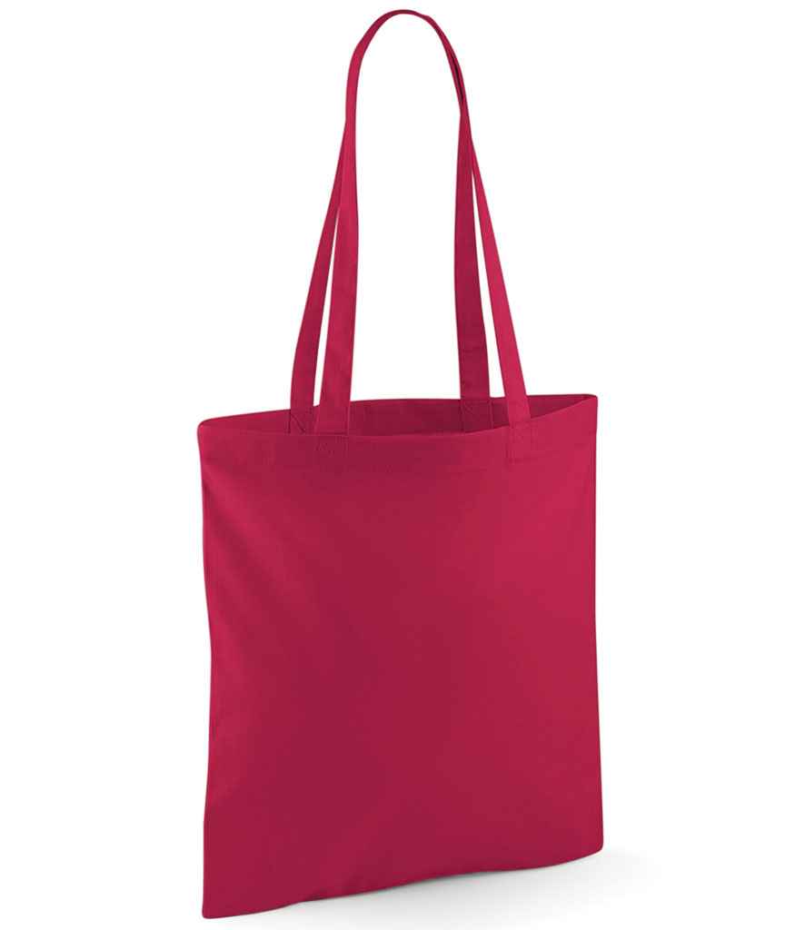 Westford Mill Bag For Life - Long Handles - Cranberry (W101)