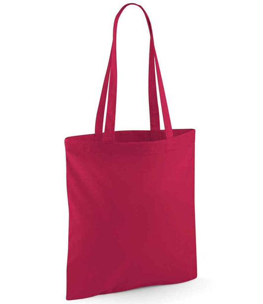 Westford Mill Bag For Life - Long Handles - Cranberry (W101)