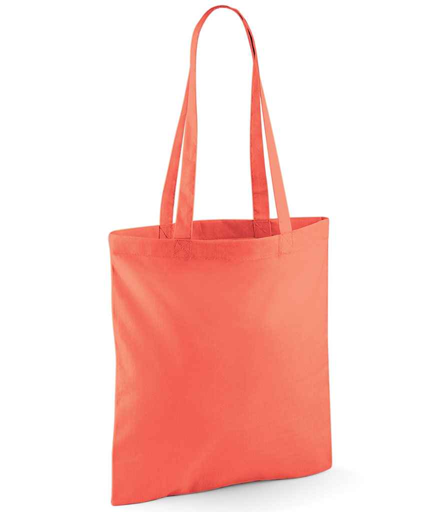 Westford Mill Bag For Life - Long Handles - Coral (W101)