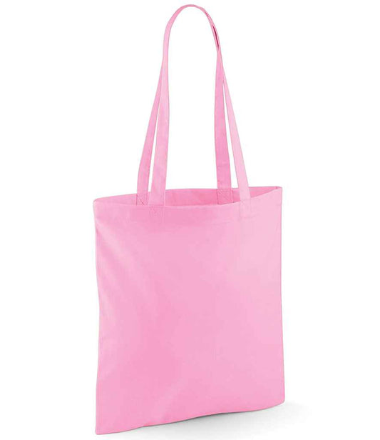 Westford Mill Bag For Life - Long Handles - Classic Pink (W101)