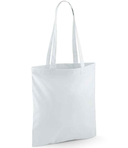 Westford Mill Bag For Life - Long Handles - Pastel Blue (W101)