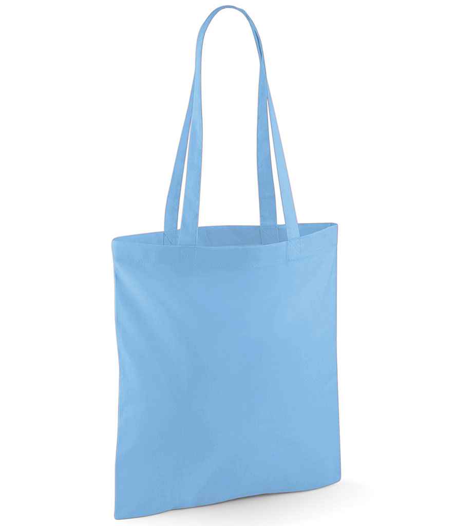 Westford Mill Bag For Life - Long Handles - Sky Blue (W101)