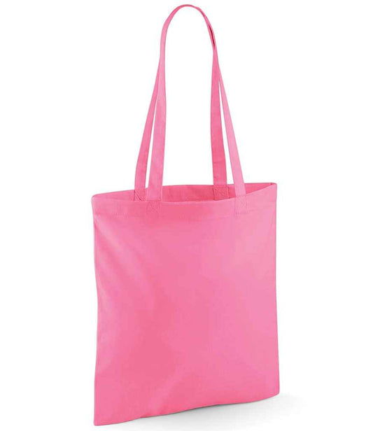Westford Mill Bag For Life - Long Handles - True Pink (W101)