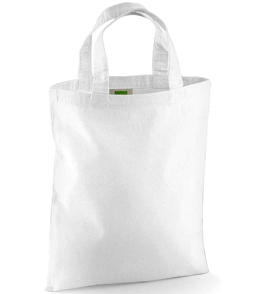 Westford Mill Mini Bag For Life - White (W104)