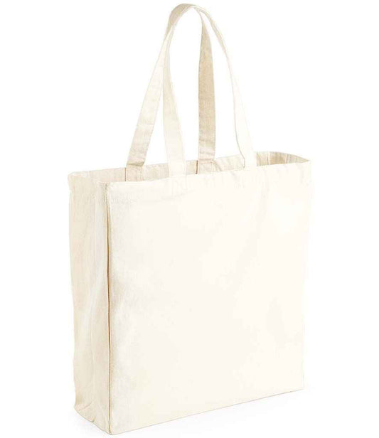 Westford Mill Canvas Classic Shopper - Natural (W108)