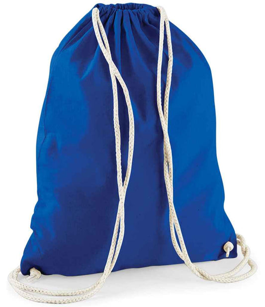 Westford Mill Cotton Gymsac - Bright Royal (W110)