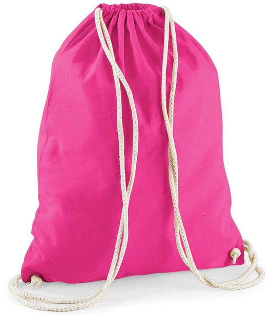 Westford Mill Cotton Gymsac - Fuchsia (W110)