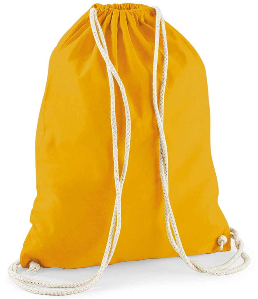 Westford Mill Cotton Gymsac - Mustard (W110)