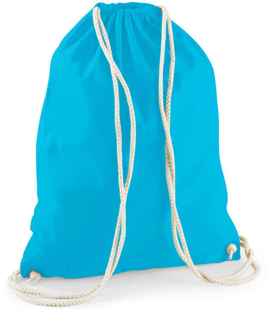 Westford Mill Cotton Gymsac - Surf Blue (W110)