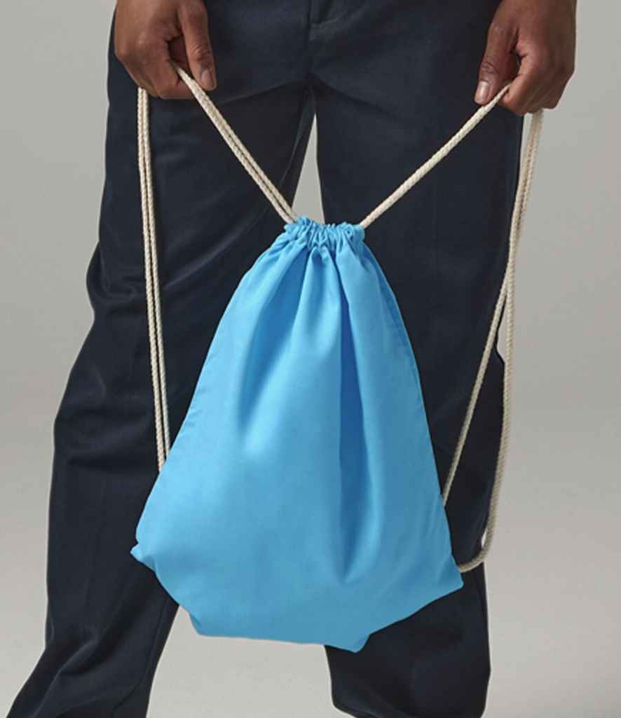 Westford Mill Cotton Gymsac - Surf Blue (W110)