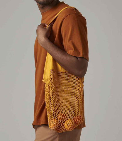 Westford Mill Organic Cotton Mesh Grocery Bag - Amber (W150)