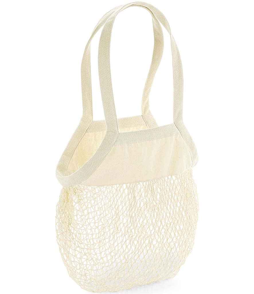 Westford Mill Organic Cotton Mesh Grocery Bag - Natural (W150)