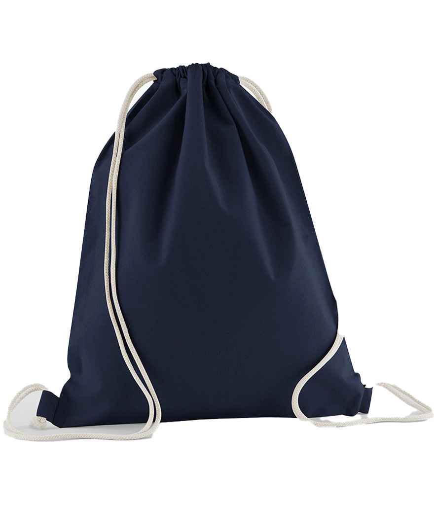 Westford Mill Organic Cotton In Conversion Gymsac - French Navy (W160)