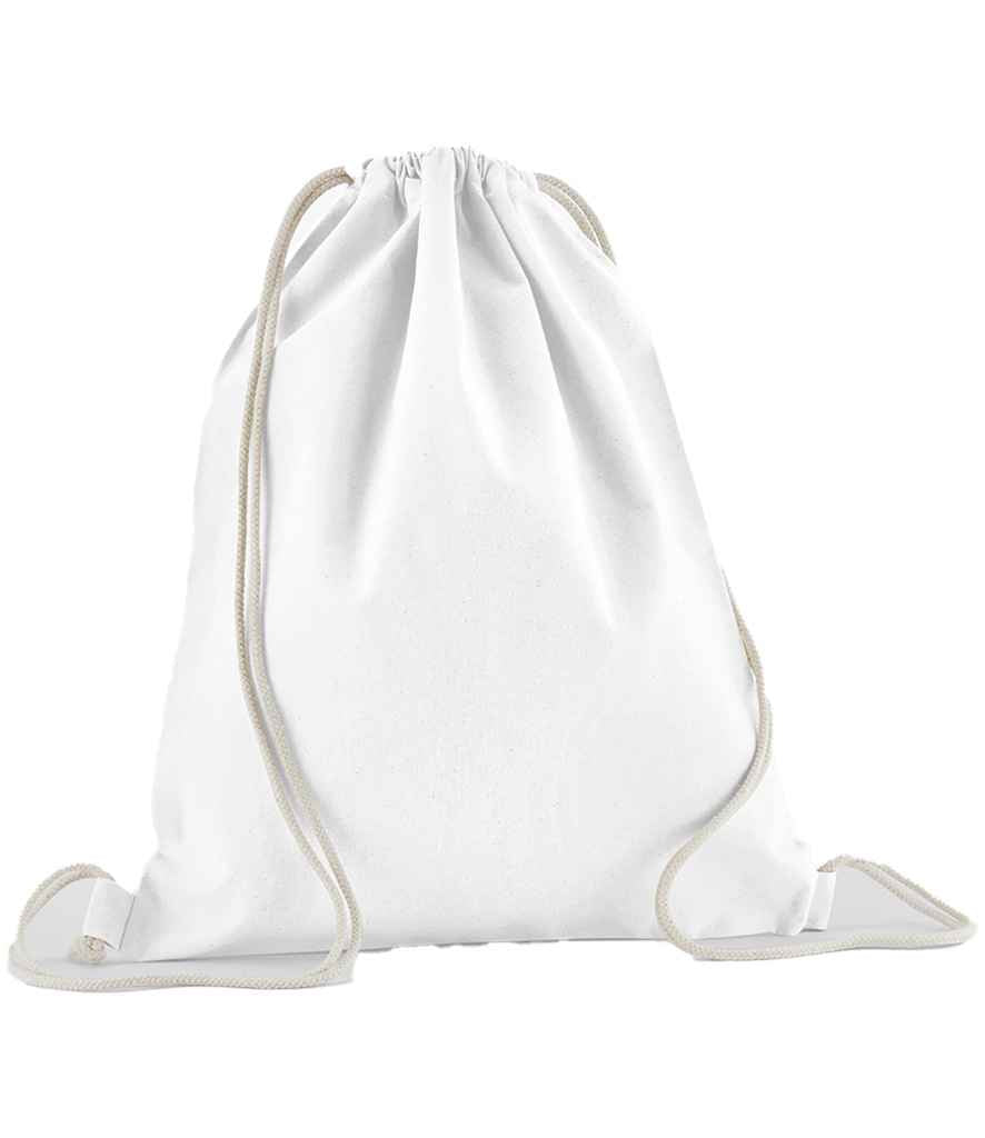 Westford Mill Organic Cotton In Conversion Gymsac - White (W160)