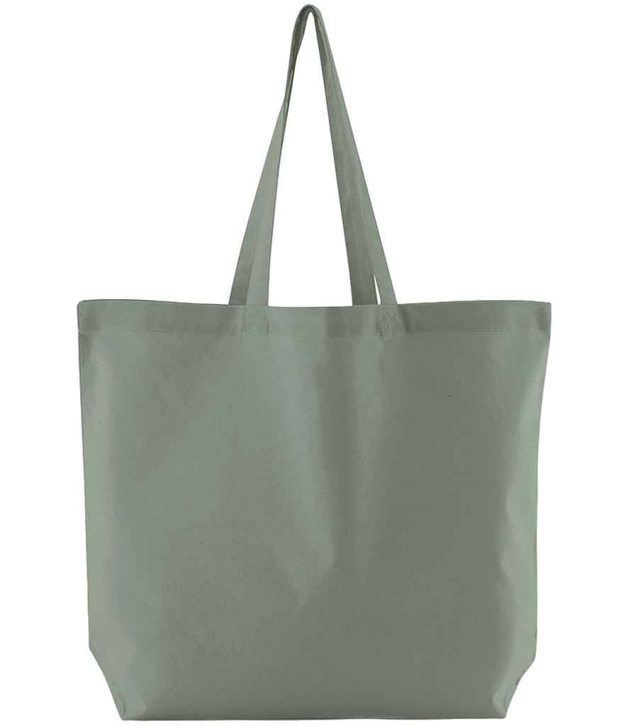 Westford Mill Organic Cotton In Conversion Maxi Bag for Life - Dusty Green (W165)