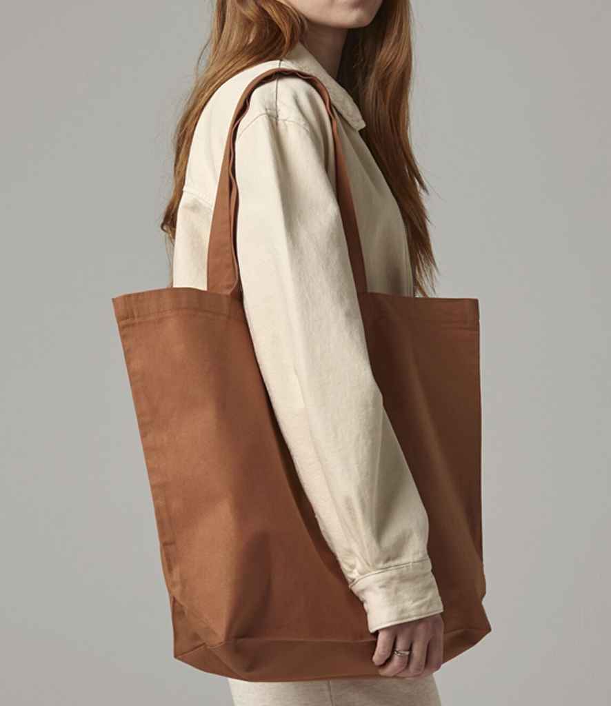 Westford Mill Organic Cotton In Conversion Maxi Bag for Life - Terracotta (W165)