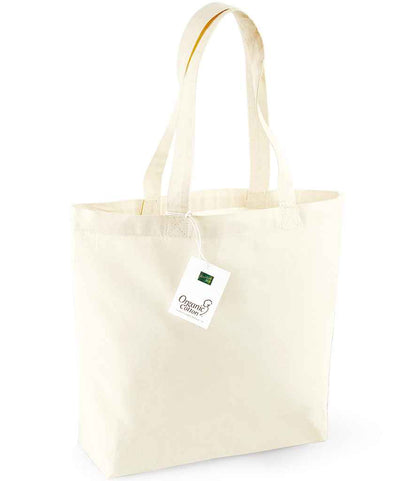 Westford Mill Organic Cotton Shopper - Natural (W180)