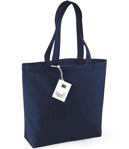 Westford Mill Organic Cotton Shopper - Navy (W180)
