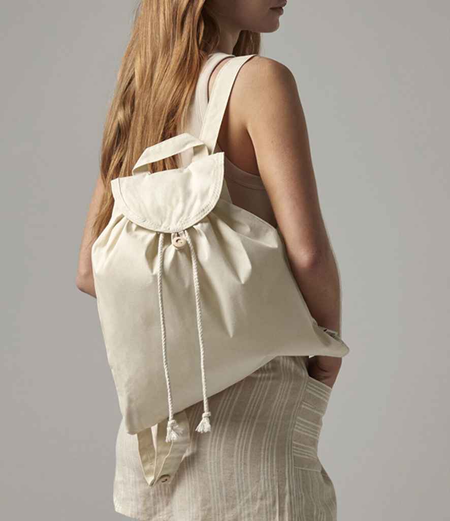 Westford Mill Organic Festival Backpack - Natural (W185)