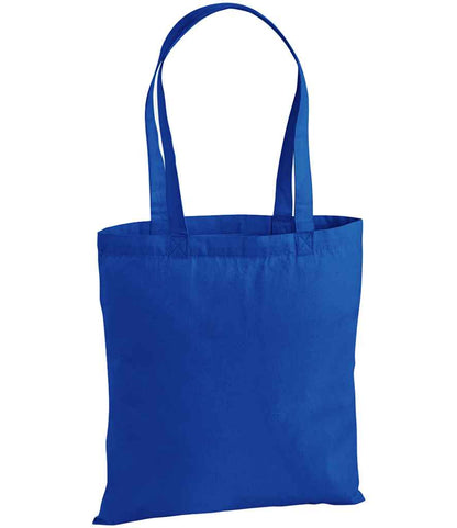 Westford Mill Premium Cotton Tote Bag - Bright Royal (W201)