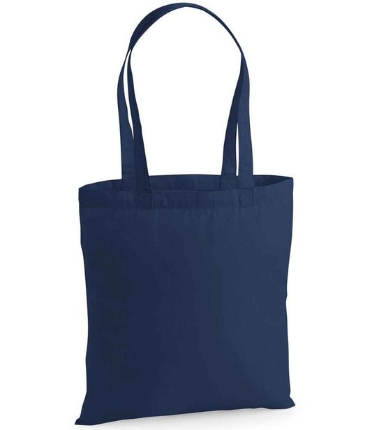 Westford Mill Premium Cotton Tote Bag - French Navy (W201)