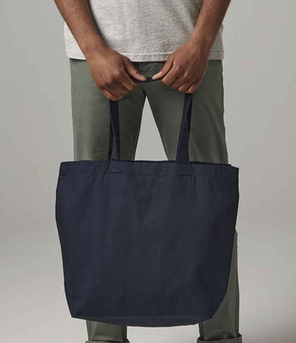 Westford Mill Premium Cotton Maxi Tote Bag - French Navy (W225)