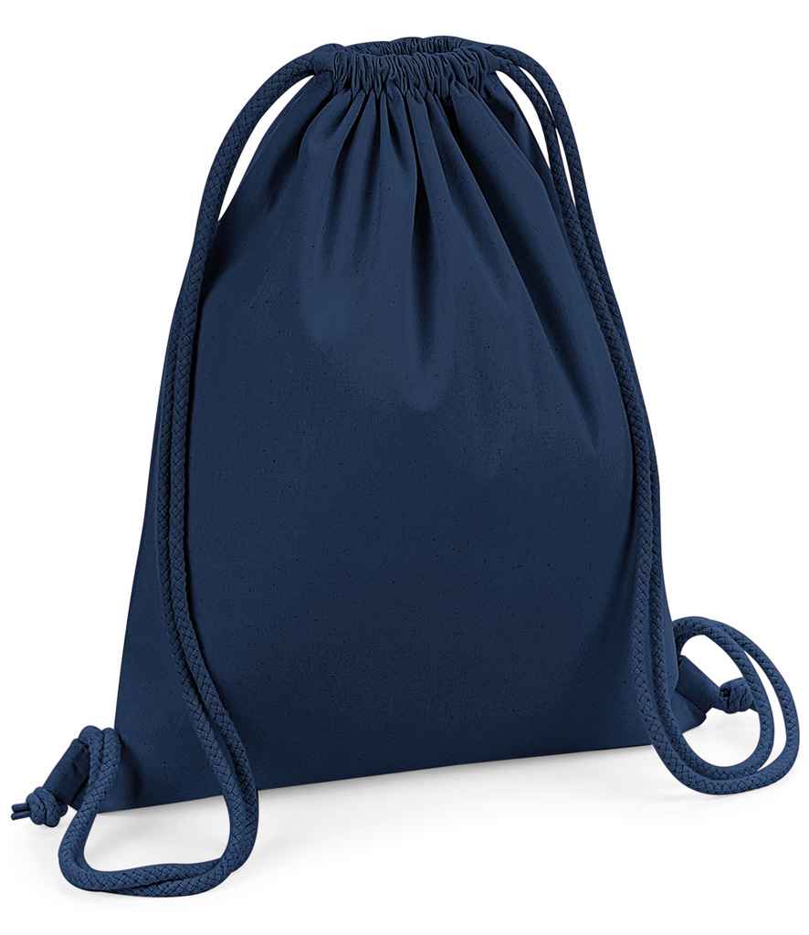 Westford Mill Organic Premium Cotton Gymsac - French Navy (W260)