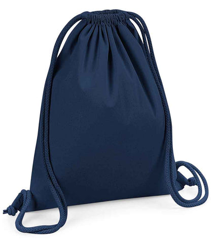 Westford Mill Organic Premium Cotton Gymsac - French Navy (W260)