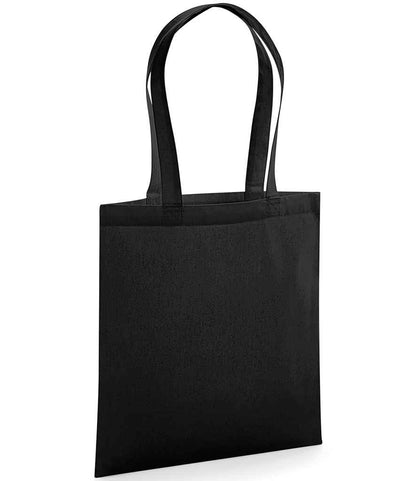 Westford Mill Organic Premium Cotton Tote Bag - Black (W261)