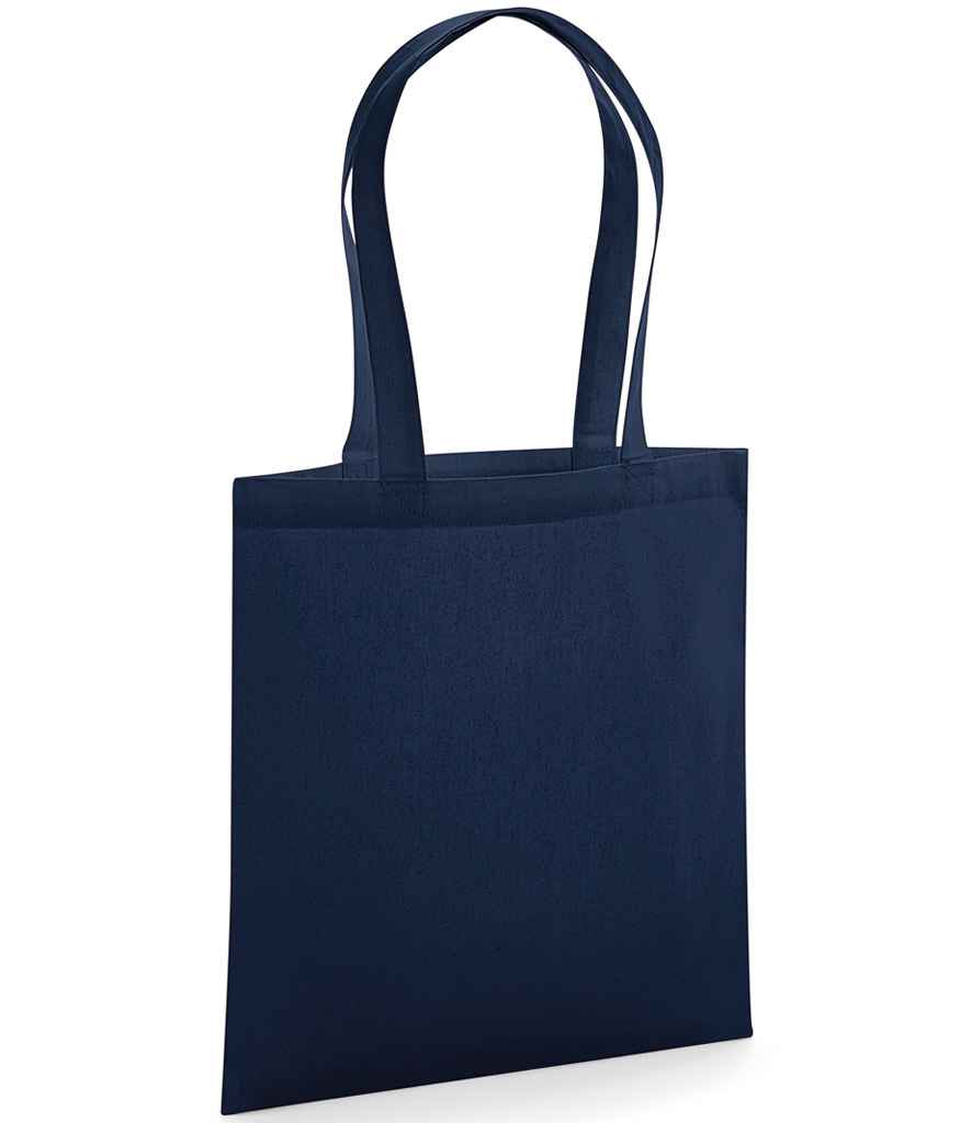 Westford Mill Organic Premium Cotton Tote Bag - French Navy (W261)