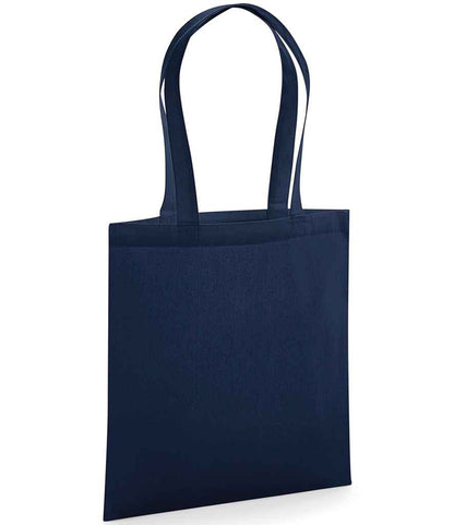 Westford Mill Organic Premium Cotton Tote Bag - French Navy (W261)